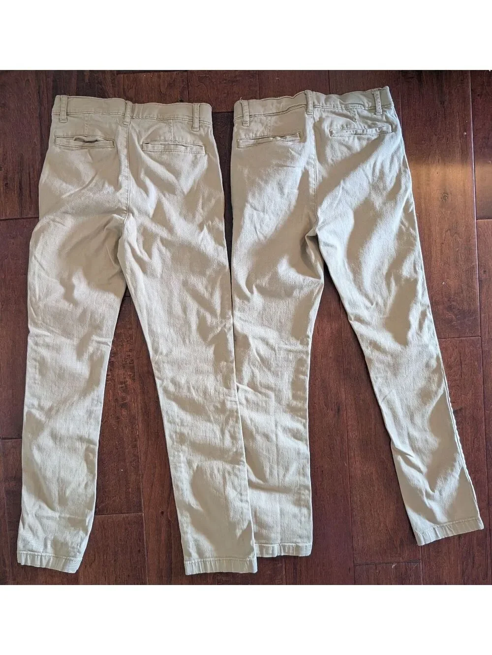 Children's Place Set of two Khaki Pants Size 10 Slim
